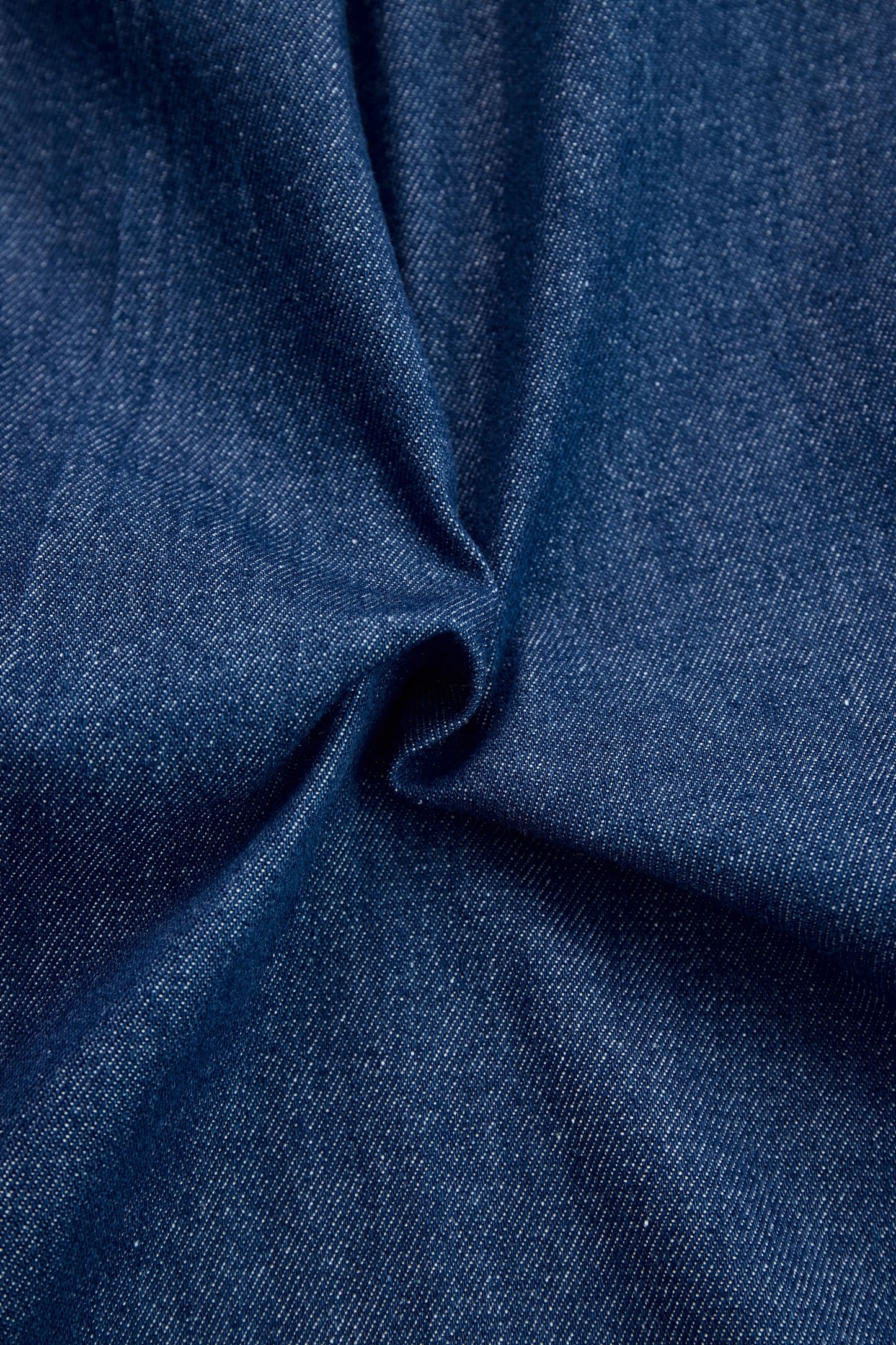 Casual Loose Retro Red Topstitched Denim Wide Leg Long Sleeve Jumpsuit