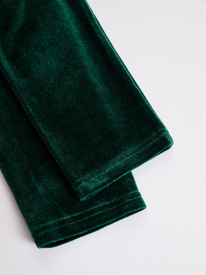 Elegant Velvet Midi Dress