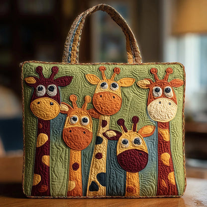 Sac Matelassé - Girafe