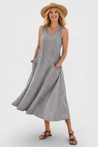 Zoé - Robe Confortable en Longueur