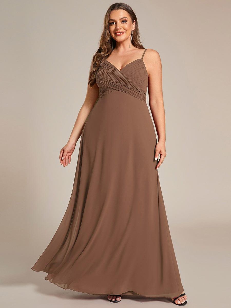 ever NOVA|Sweetheart Draped Back Floor Length Bridesmaid Dress