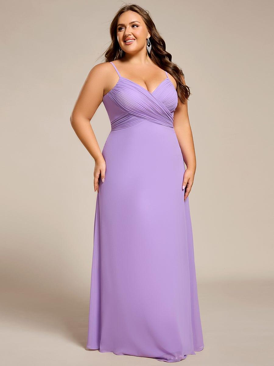 ever NOVA|Sweetheart Draped Back Floor Length Bridesmaid Dress