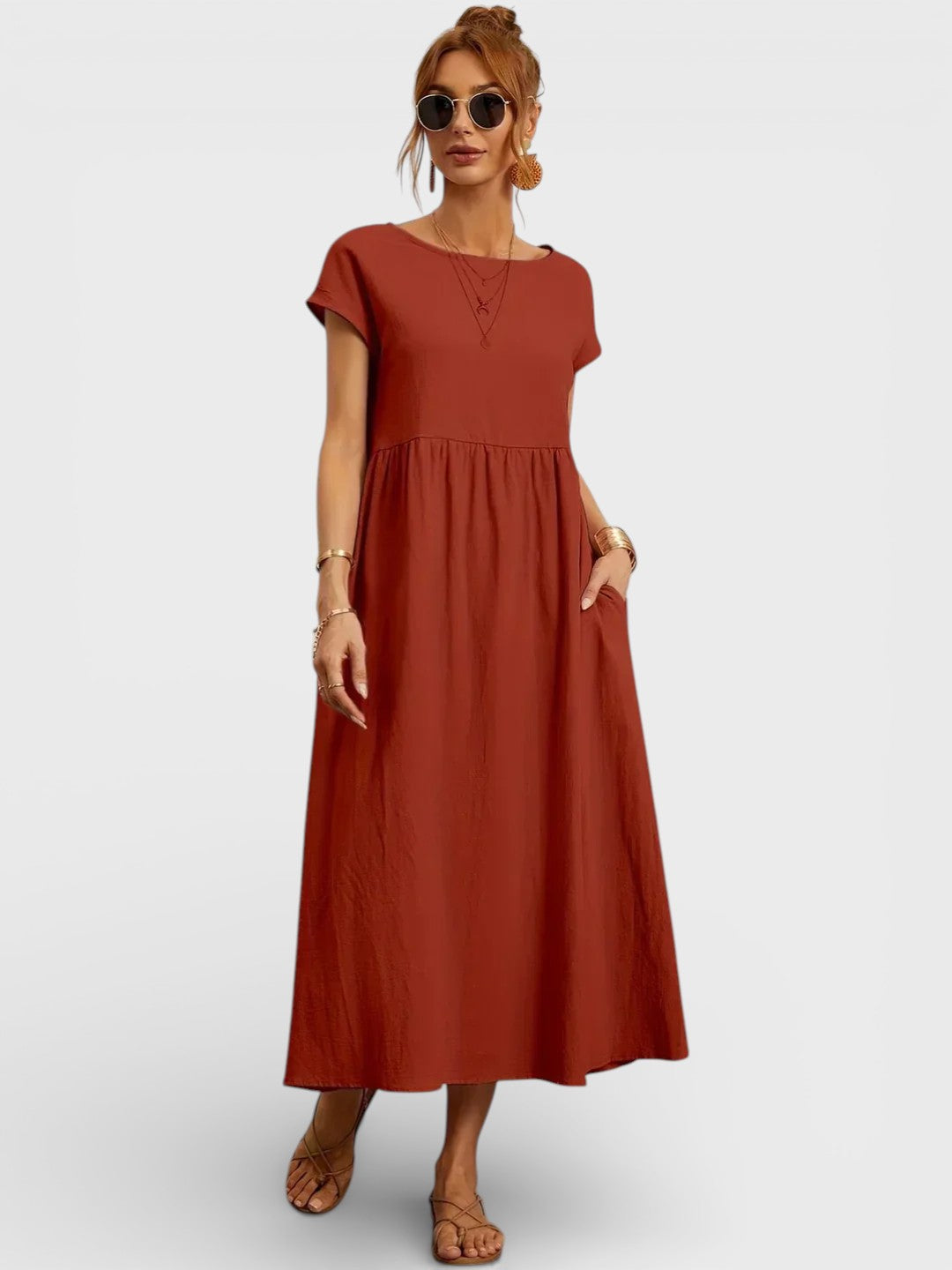 Giovana | Robe Légère avec Ajustement Confortable