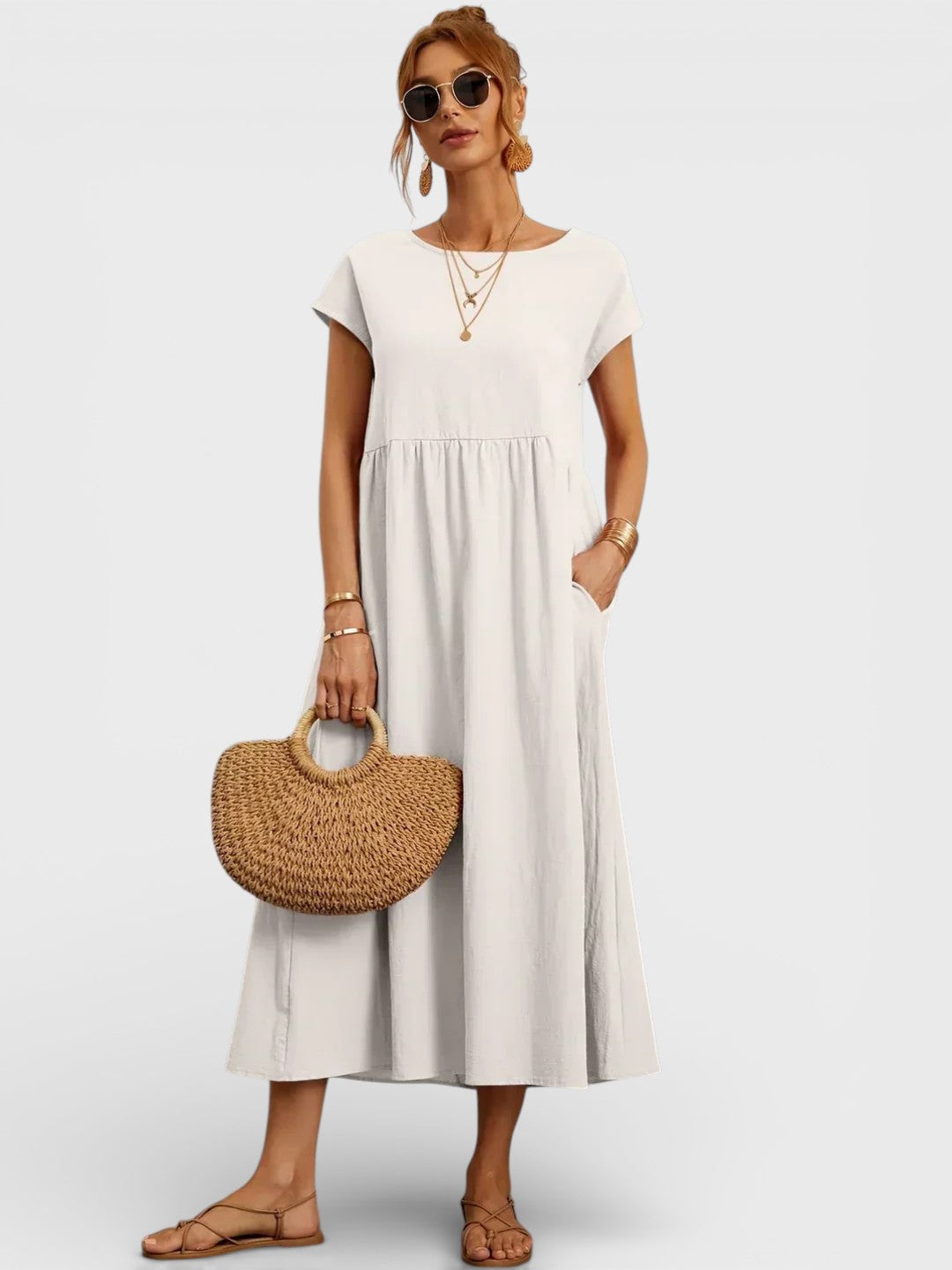 Giovana | Robe Légère avec Ajustement Confortable