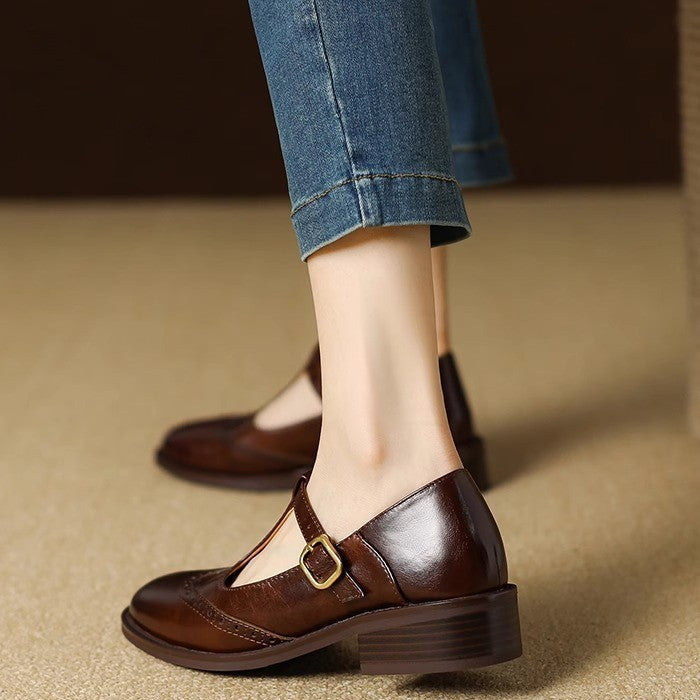 Marthe – Chaussures classiques à bride pour femmes