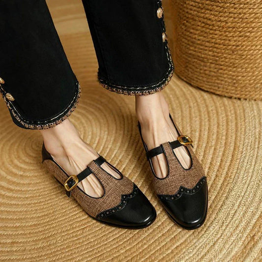 Sandra – Chaussures rétro à boucle