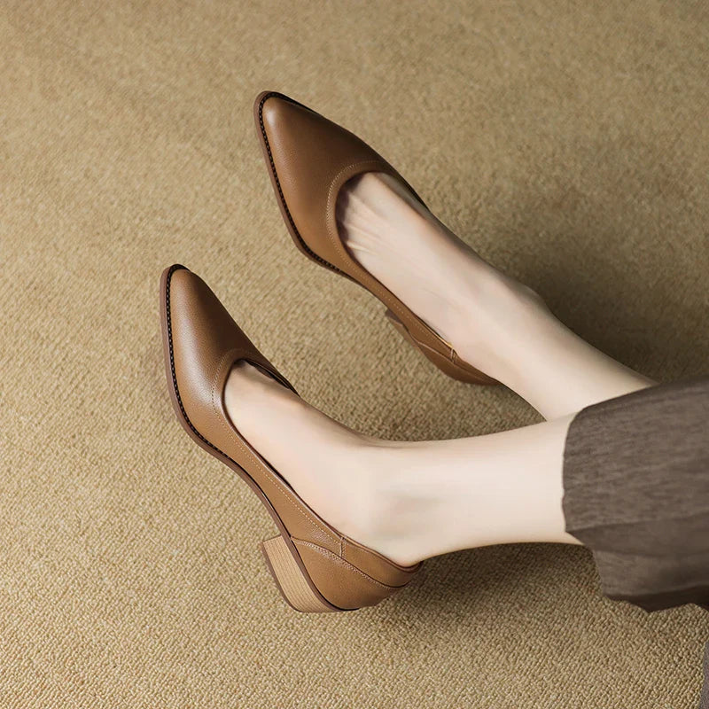 Ella – Chaussures à talon moyen