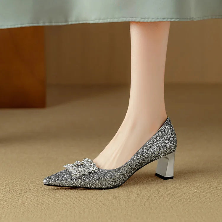 Tina – Escarpins pailletés