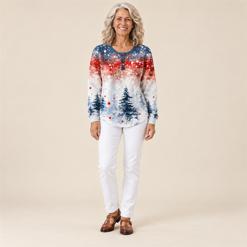 Alva | Pull de Noël à motif sapin