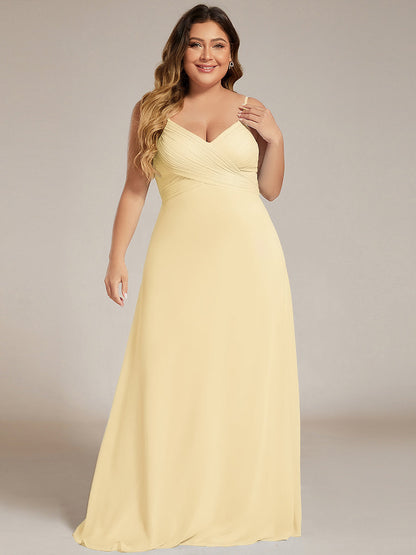 ever NOVA|Sweetheart Draped Back Floor Length Bridesmaid Dress
