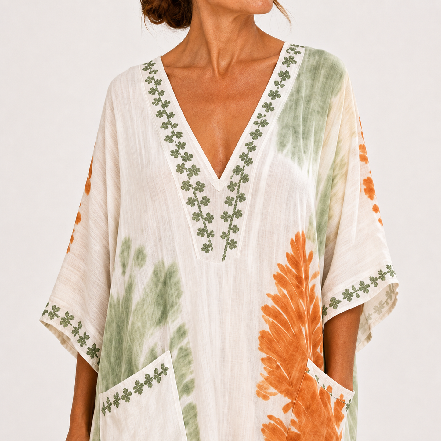 Venus | Caftan Tie-Dye Vert