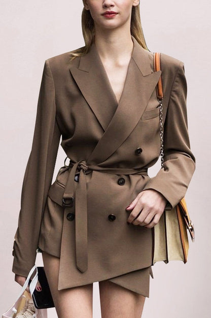 Blazer Croisé Ceinturé - Révier Paris