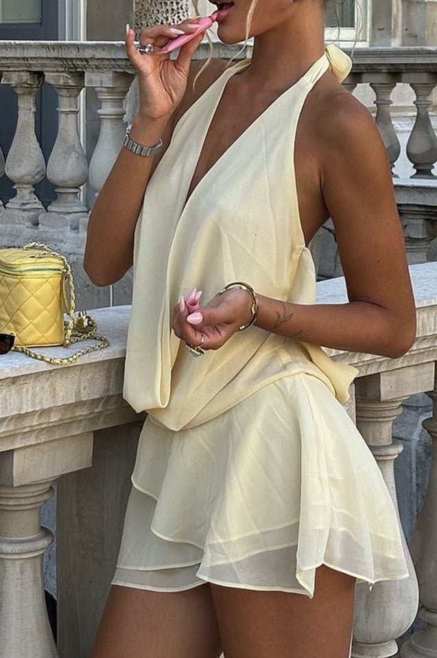 Robe Mini Cleo Évasée