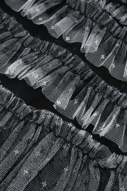 Robe Brodée à Volants "Rose Sauvage"