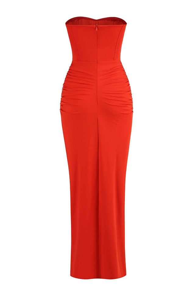 Robe Maxi Bretelles Offertes Milla