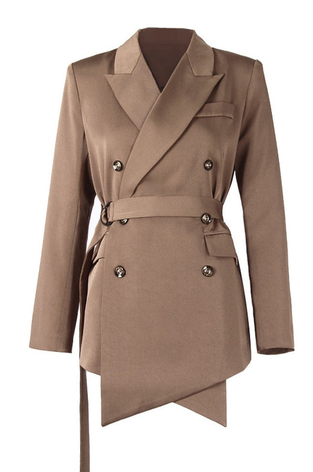 Blazer Croisé Ceinturé