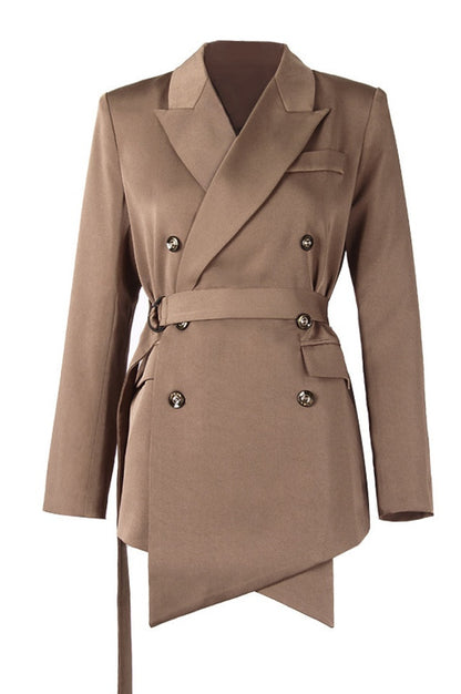 Blazer Croisé Ceinturé