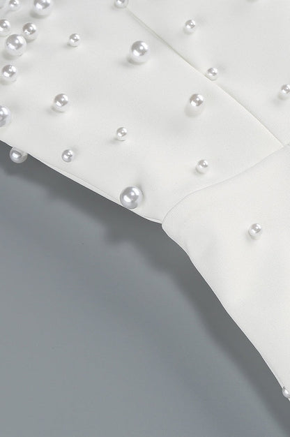 Robe Bustier Brodée de Perles