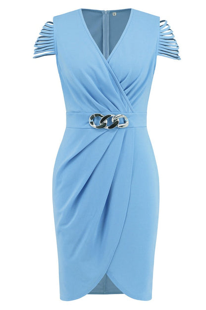 Robe Élégante Gaia à Décolleté en V