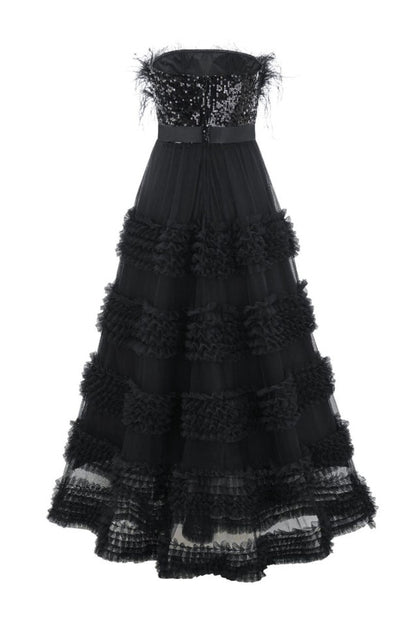 Robe Évasée en Plumetis Aella