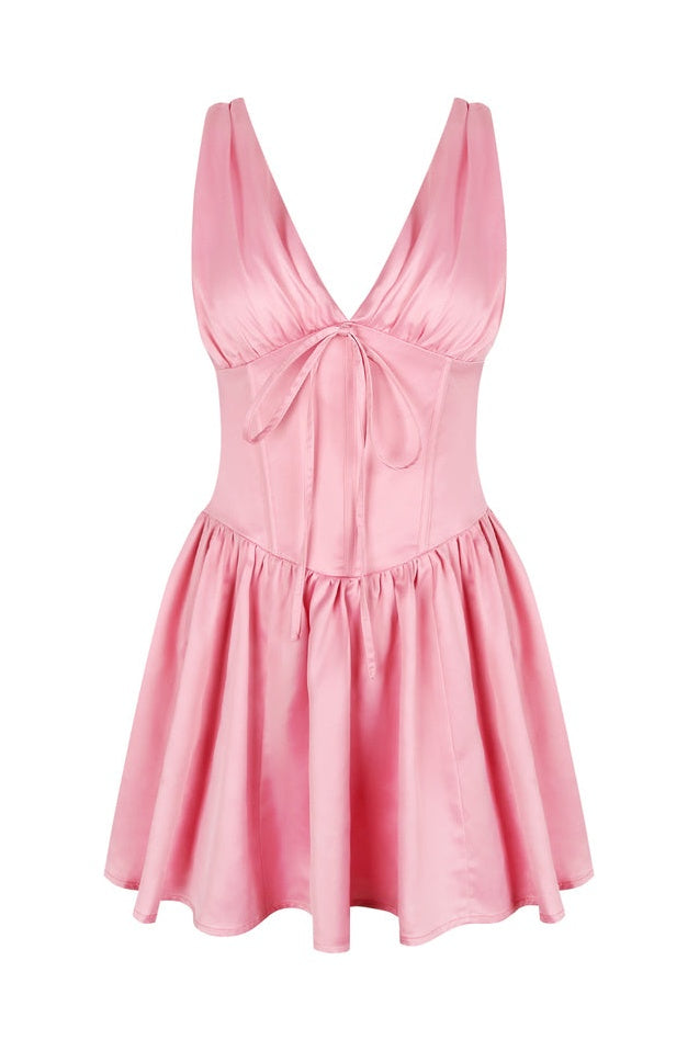 Robe Mini en Satin Emmeliette