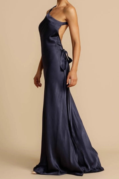 Robe Monique Évasée de Cérémonie Brodée