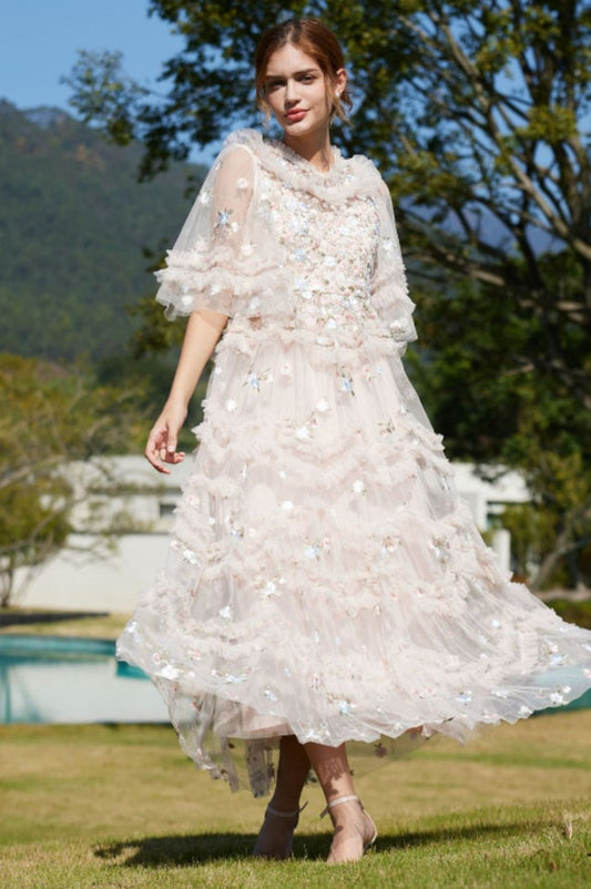 Robe Florale en Tulle Lalabelle - Révier Paris