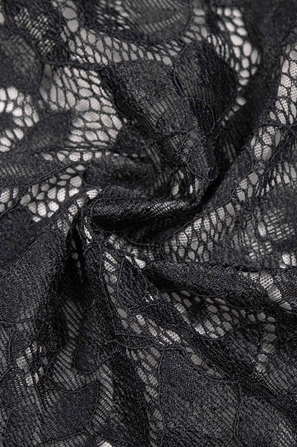 Robe Maxi à Fleurs en Dentelle à Dos Nu Janice