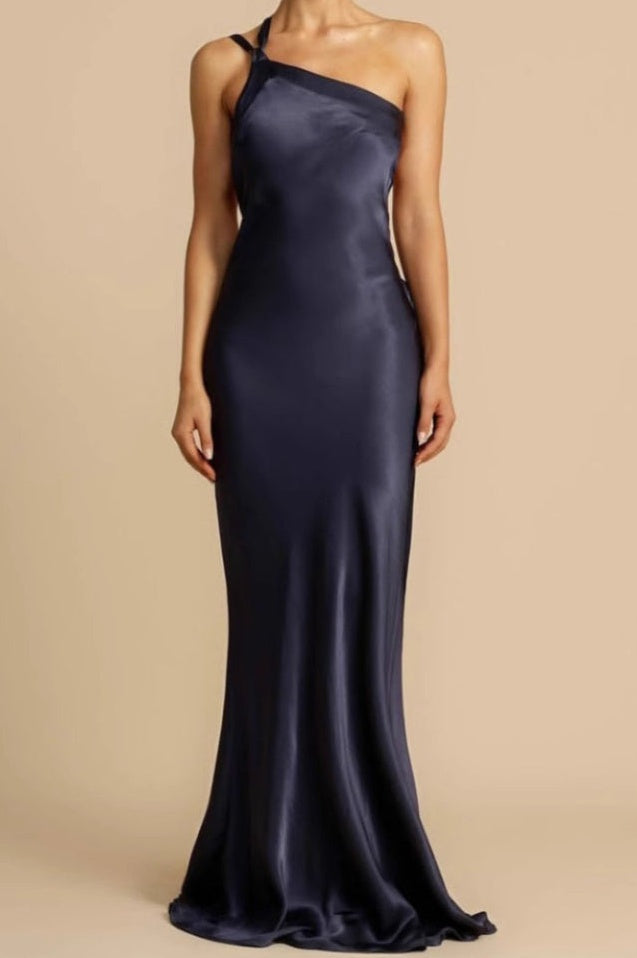 Robe Monique Évasée de Cérémonie Brodée