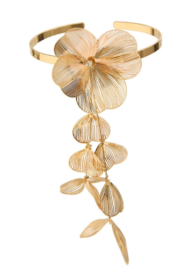 Brassard Floral à Franges