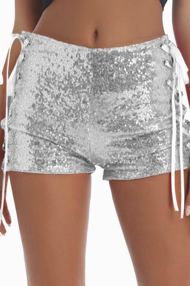 Shorts à Sequin Pailleté - Révier Paris