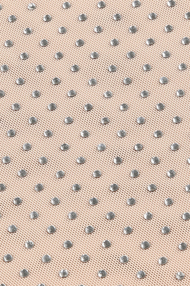 Robe de Cocktail Brodée à Épaule Dégagée avec Bracelet en Diamants