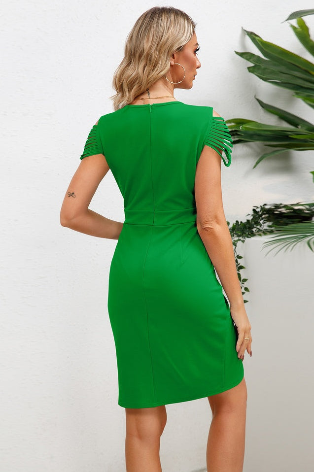 Robe Élégante Gaia à Décolleté en V
