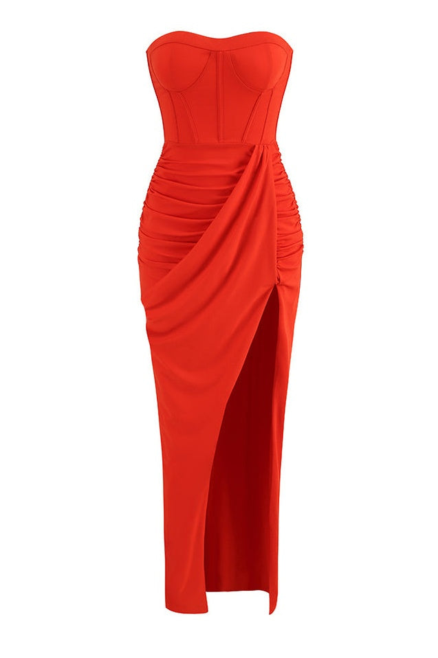 Robe Maxi Bretelles Offertes Milla