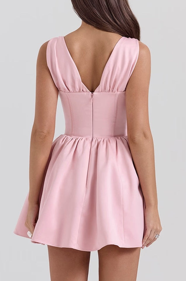 Robe Mini en Satin Emmeliette