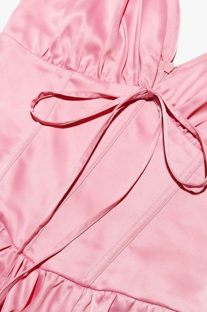 Robe Mini en Satin Emmeliette